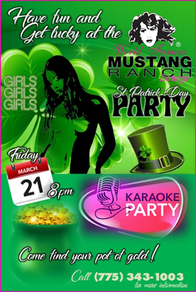 Mustang Ranch St Pattys Day Party
